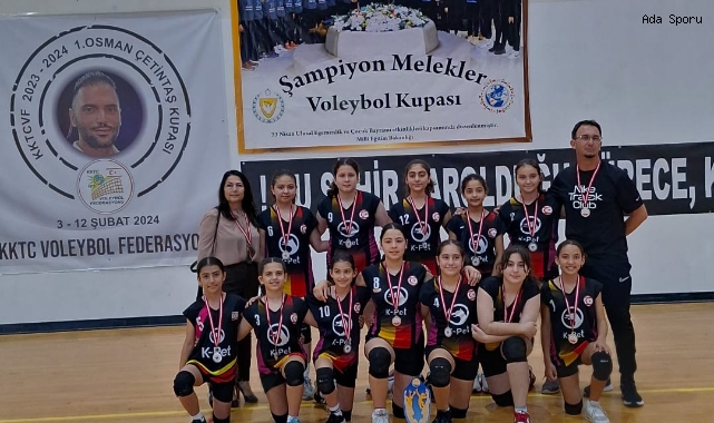 “2. ŞAMPİYON MELEKLER VOLEYBOL KUPASINDA ŞAMPİYONLAR BELİRLENDİ