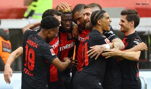 Bayer Leverkusen, şampiyonluğunu farklı ilan etti