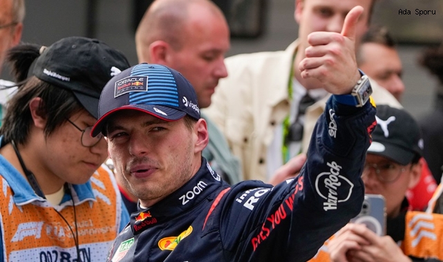 Çin'de pole pozisyonu Max Verstappen'in
