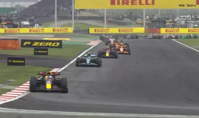 Çin GP'de kazanan Max Verstappen