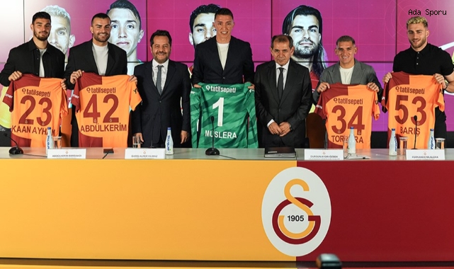 Galatasaray’da 5 imza