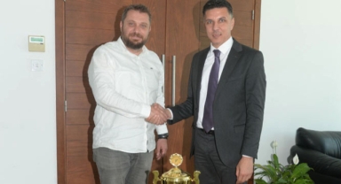 Amcaoğlu Gönyeli tenis kulübünü kabul etti