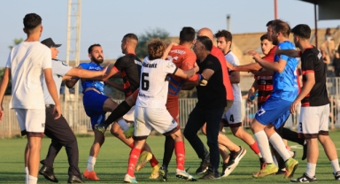 Gaziköy – Kırıkkale maçının sonunda olaylar