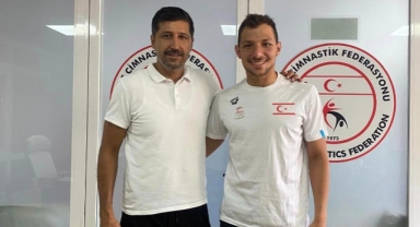 Doğukan, deneyimlerini cimnastikçilerle paylaştı