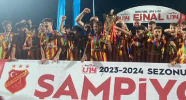 U14’ün Şampiyonu Çetinkaya
