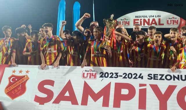 U14’ün Şampiyonu Çetinkaya