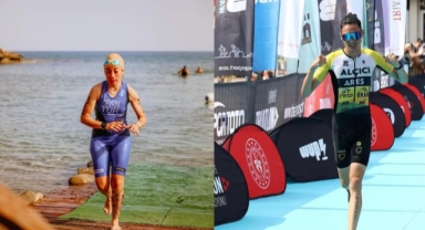 Enis ve Mine, Challenge İstanbul Triatlonu’nda