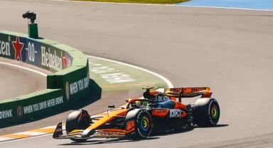 Norris, Hollanda'da uçuşa geçti!