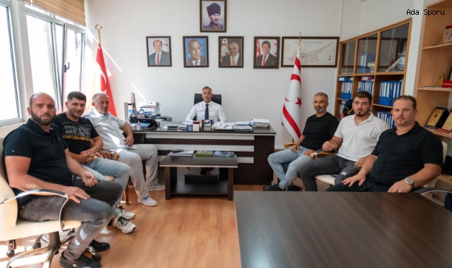 CAHİTOĞLU, ATICILARI KABUL ETTİ