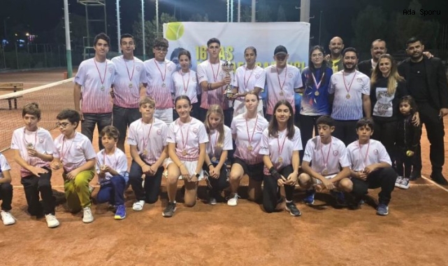 Mustafa Sabancı Anı Ligi şampiyonu Gönyeli Tenis Kulübü