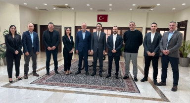 Sertoğlu, Büyükelçi Serim'i Ziyaret Etti