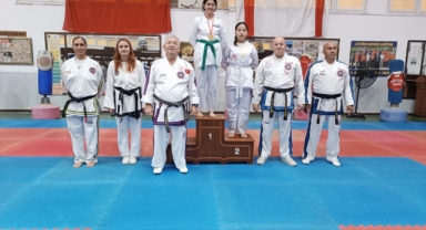 Taekwondo’cular Atatürk’ü anısına yarıştı