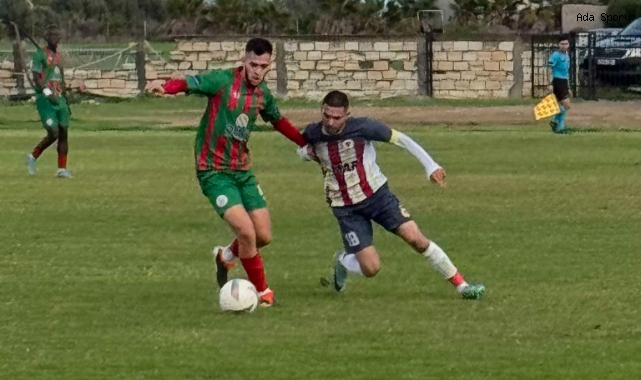 İlk devrenin lideri Mormenekşe:1-0