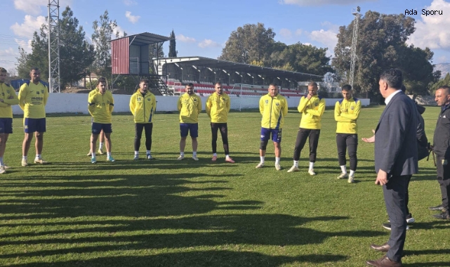 Amcaoğlu Yılmazköy idmanını ziyaret etti