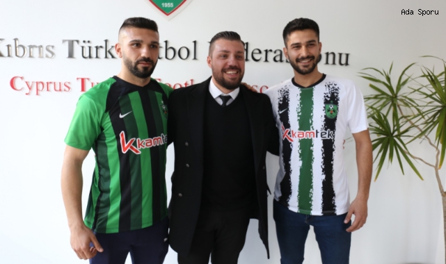 Ümitcan ve Mert imzaladı
