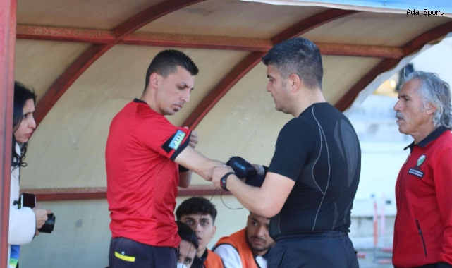 Öztugay maça devam edemedi