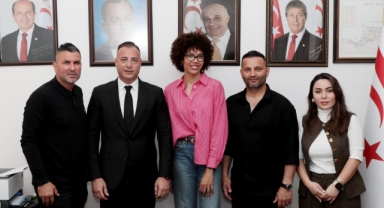 HÜSEYİN CAHİTOĞLU, BUSE VE ATLETİZM FEDERASYONU’NU KABUL ETTİ