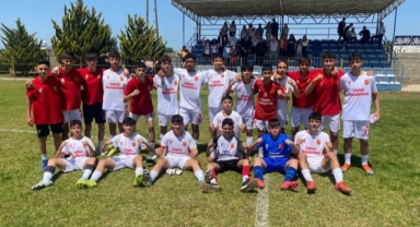 Çetinkaya U14 attıkça coştu:9-0