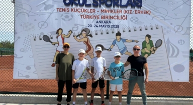 Levent tenis takımı Türkiye’de boy gösterdi