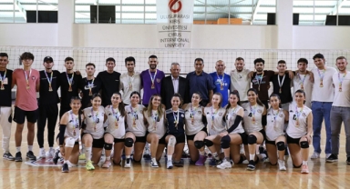 Voleybolda DAÜ çifte şampiyon