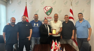Baflı ve ekibi Sertoğlu’nu ziyaret etti