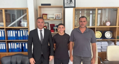 Cahitoğlu Arda’yı tebrik etti
