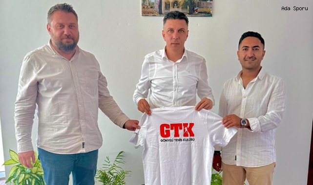 Gönyeli Tenis Kulübü’nden Amcaoğlu’na ziyaret