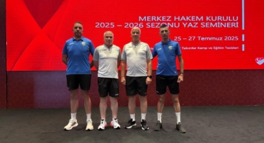 Azizoğlu ve Torun TFF MHK Semineri'ne katıldı