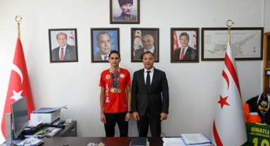 Cahitoğlu, Enis Alçıcı’yı kabul etti