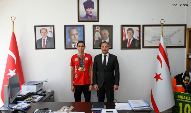 Cahitoğlu, Enis Alçıcı’yı kabul etti