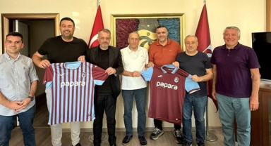 Trabzonspor Yönetimi, Duvarcı ve Ekmekçi'yi Ağırladı