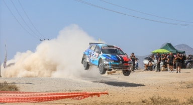 Sezonun en büyük rallisinde zafer Alptürk-Çağla ikilisinin