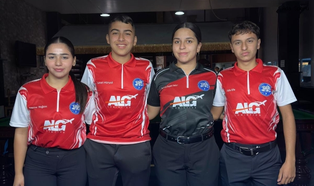 Bilardo Gençler’de 3. Ayak yapıldı 
