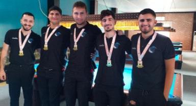 Üniversitelerde bilardo şampiyonu DAÜ