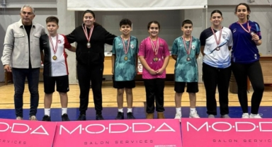 Badmintonda 15 Yaş Altı Turnuvası tamamlandı