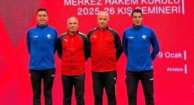 Hakemler Antalya Kış Semineri’ne katıldı