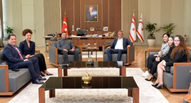 Erhürman, Savaşkan’ı kabul etti
