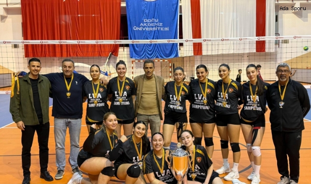 Voleybol Kadınlar Liginde şampiyon Koop Bank LVA 