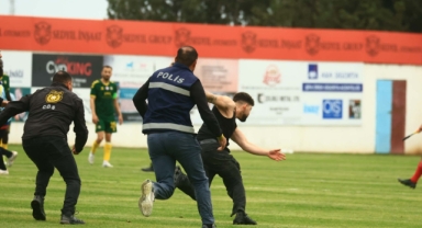 Maç sonu istenmeyen olaylar...