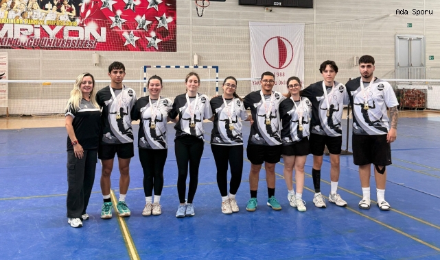 Badminton’da şampiyon DAÜ