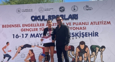 Damla’dan Türkiye dördüncülüğü