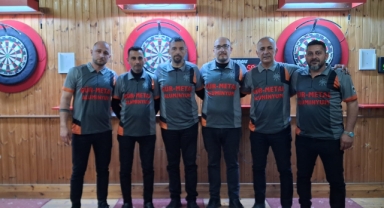 Darts birinci ligi dolu dizgin