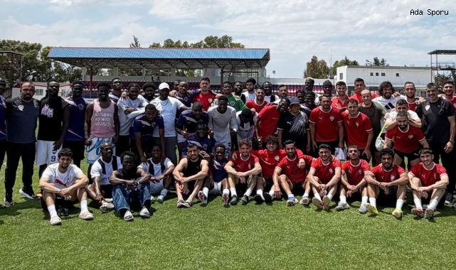 Milliler hazırlık maçında galip
