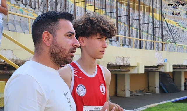 Atletler etkili sıcak altında mücadele verdi