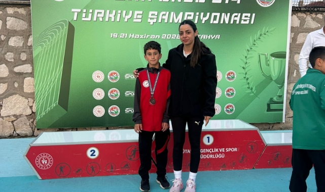 Doran, 1000 metrede Türkiye beşincisi