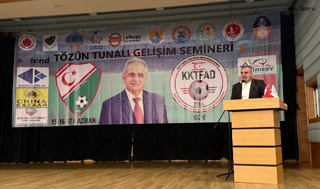 KKTFAD Tözün Tunalı Antrenör Gelişim Semineri başladı