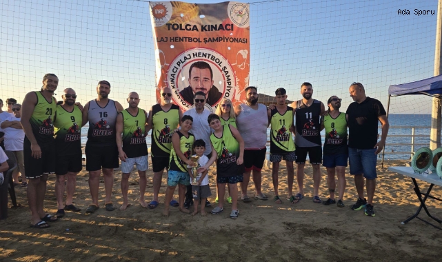TOLGA KINACI PLAJ HENTBOLU ŞAMPİYONASI’NDA KUPALAR SAHİPLERİNİ BULDU