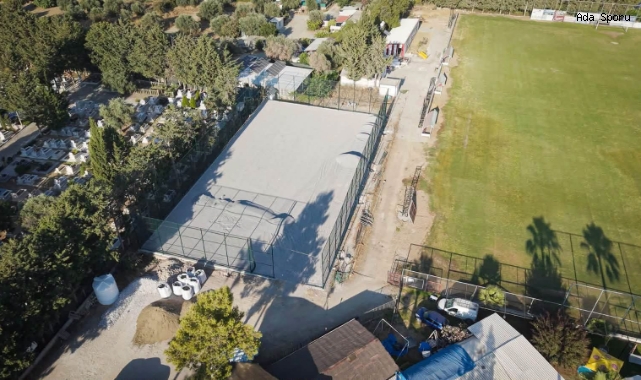 Çatalköy ve Karaağaç’a modern spor tesisleri
