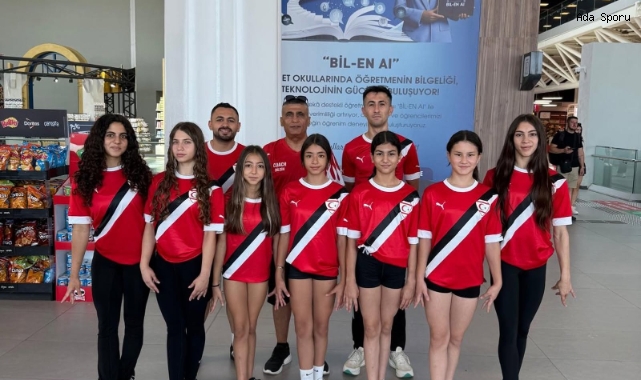 LEFKOŞA CİMNASTİK KULÜBÜ’NDEN, MİLLİ TAKIM GURURU